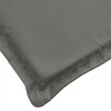 vidaXL Coussins de banc de jardin lot de 2 gris foncé mélangé tissu