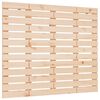 vidaXL Tête de lit murale 81x3x91,5 cm Bois massif de pin