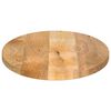 vidaXL Dessus de table 120x50x3,8 cm ovale bois massif de manguier