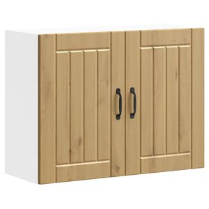 vidaXL Armoire murale de cuisine Lucca ch&ecirc;ne artisanal bois ing&eacute;nierie
