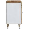 vidaXL Armoire de salle de bain 38x33,5x58 cm bois massif de manguier
