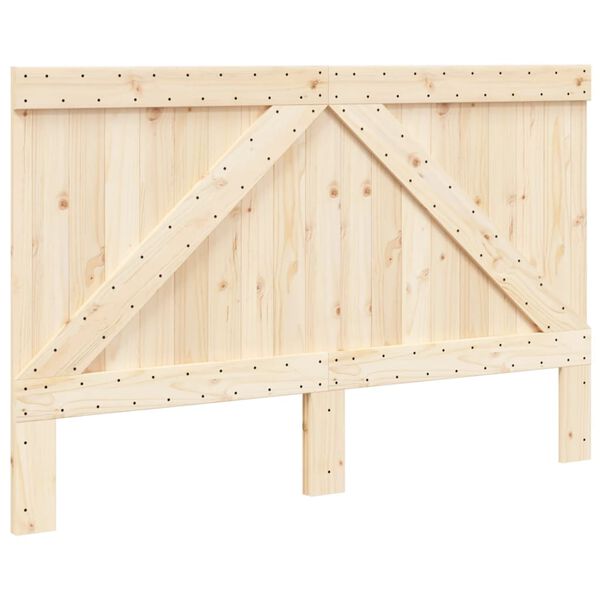 vidaXL T&ecirc;te de lit 160x104 cm bois massif de pin