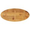 vidaXL Dessus de table 100x40x2,5 cm ovale bois massif de manguier