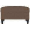 vidaXL Repose-pied Marron 70x55x41 cm Tissu