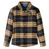 vidaXL Chemise &agrave; carreaux pour enfants jaune et noir 92
