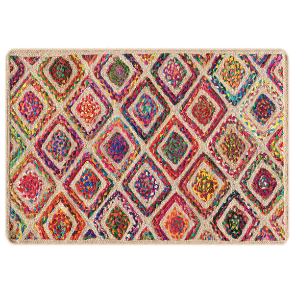 vidaXL Tapis lavable multicolore 160x230 cm