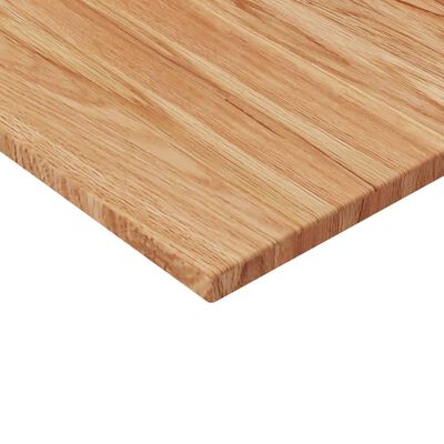 vidaXL Dessus de table carré Marron clair40x40x1,5cm Bois chêne traité