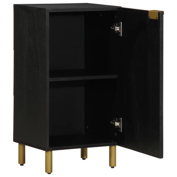 vidaXL Buffet noir 40x33x75 cm bois d'ingénierie