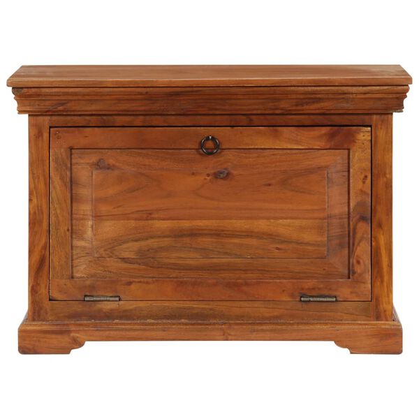 vidaXL Armoire &agrave; chaussures 60x40x41 cm Bois d'acacia massif