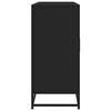 vidaXL Buffet noir 134x35x76 cm bois d&rsquo;ing&eacute;nierie
