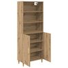 vidaXL Haut Armoire Ch&ecirc;ne artisanal 69,5 x 32,5 x 180 cm