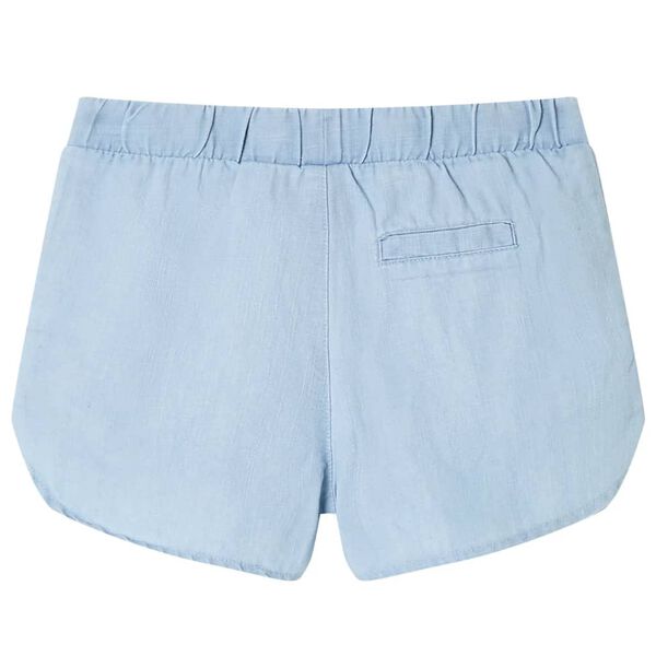 Short pour enfants bleu denim doux 92