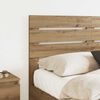 vidaXL T&ecirc;te de lit Ch&ecirc;ne artisanal 160 cm Bois d'ing&eacute;nierie