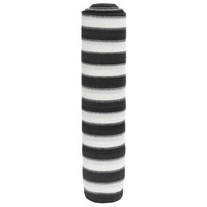 vidaXL Filet brise-vue anthracite et blanc 1,2x25 m PEHD 75 g/m&sup2;
