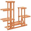 vidaXL Support &agrave; fleurs 95x25x96 cm bois massif de sapin