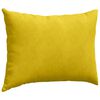 vidaXL Coussins de canapé 2 pcs Jaune 70 x 50 cm