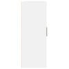 vidaXL Armoire murale blanc 69,5x32,5x90 cm bois d'ing&eacute;nierie