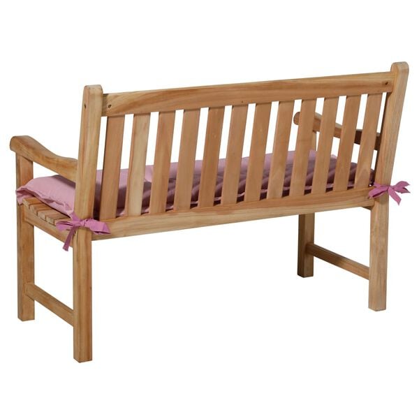 Madison Coussin de banc Panama 180x48 cm Rose p&acirc;le