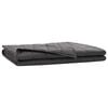 vidaXL Couverture Pond&eacute;r&eacute;e Anthracite 200 x 200 cm 9 kg