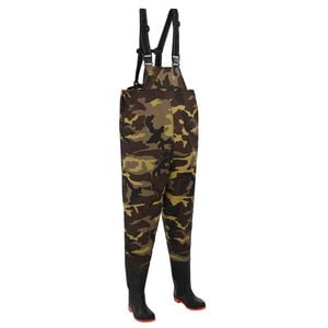 vidaXL Cuissard avec bottes Taille 44 Camouflage