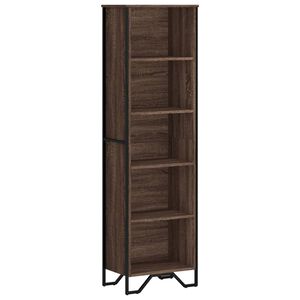 vidaXL Biblioth&egrave;que ch&ecirc;ne marron 50x31x169 cm bois d'ing&eacute;nierie
