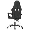 vidaXL Chaise de jeu Noir Similicuir