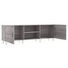 vidaXL Meuble TV sonoma gris 150x30x50 cm bois d'ingénierie