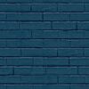 Noordwand Papier peint Good Vibes Brick Wall Bleu