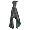 vidaXL Poncho de pluie imperméable pour camping/randonnée Camouflage