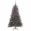 vidaXL Sapin de No&euml;l artificiel Vert 150 cm PVC, plastique et acier