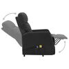 vidaXL Fauteuil de massage inclinable Gris fonc&eacute; Tissu