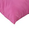 vidaXL Coussins &Eacute;parpill&eacute;s 4 pcs Rose 60 x 60 cm Tissu en Polyester