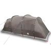vidaXL Tente familiale tunnel 6 personnes marron imperm&eacute;able