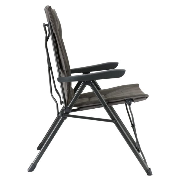 Travellife Chaise pliable Barletta Cross Gris