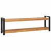vidaXL banc avec stockage Marron 160 x 30 x 50 cm Bois de teck solide