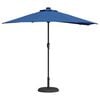 vidaXL Parasol de jardin Azur 294 x 150 x 223 cm Polyester et Acier