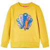 vidaXL Sweatshirt pour enfants ocre fonc&eacute; 92