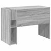 vidaXL Bureau Gris Sonoma 109 x 50 x 78 cm Bois d'ing&eacute;nierie