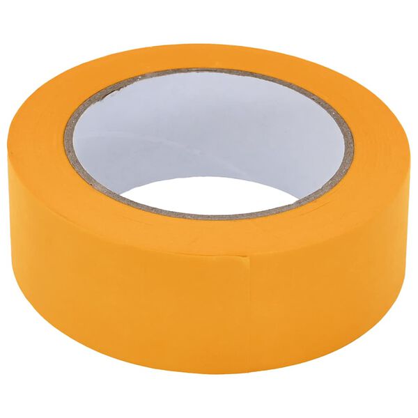 vidaXL Rubans de masquage pour peintre 12 pcs Jaune 38mm x 50m Papier