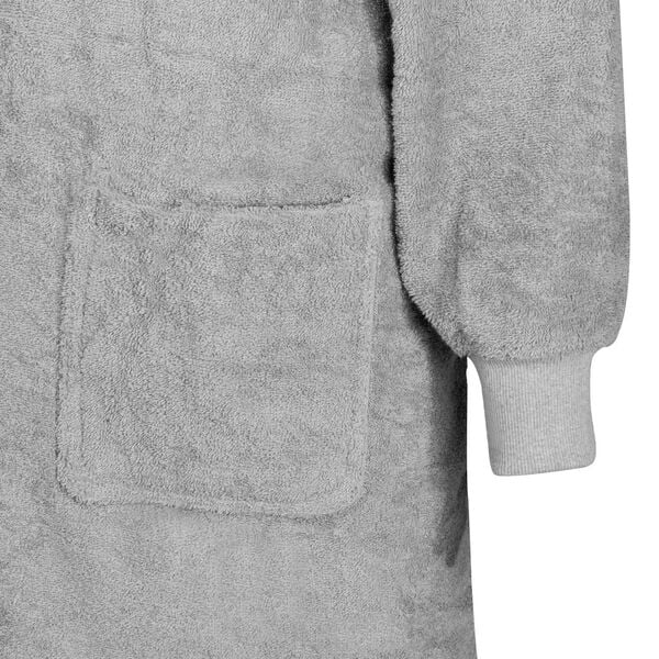 vidaXL Sweat &agrave; capuche couverture KINN Gris XXL Coton