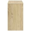 vidaXL Buffet SAUDA chêne 114x43x75,5 cm bois massif de pin