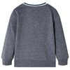 Sweatshirt pour enfants mélange bleu marine 104