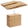 vidaXL Support de rouleau de toilette Naturel 36 x 18 x 31 cm