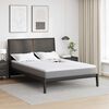 vidaXL Surmatelas Blanc 140 x 200 x 5.5 cm Tissu en Tricot