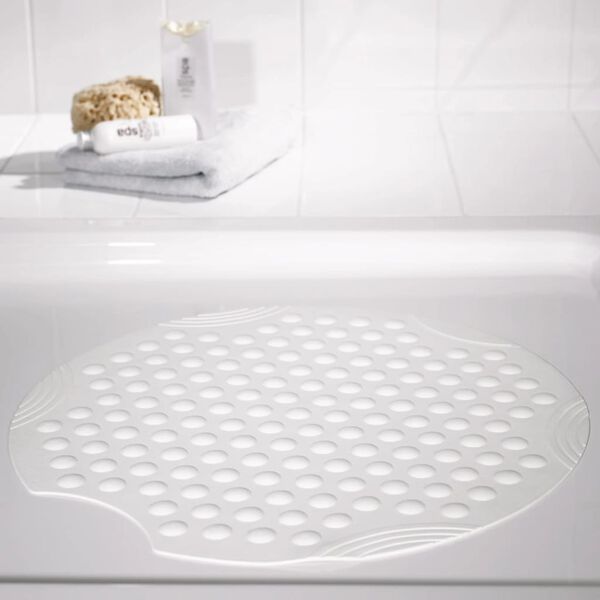 RIDDER Tapis de douche antid&eacute;rapant Tecno Blanc