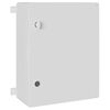 vidaXL Armoire de contr&ocirc;le Gris 47 x 24 x 50 cm Plastic ABS