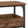 vidaXL Table console Bois ancien 100 x 29 x 75 cm Bois d'ing&eacute;nierie