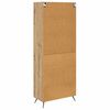 vidaXL Haut Armoire Montage mural Ch&ecirc;ne artisanal 69,5 x 34 x 180 cm