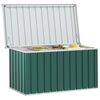 vidaXL Coffre de rangement de jardin Vert 129x67x65 cm