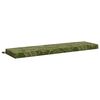 vidaXL Coussin de banc SOEST 100 % polyester Mod&egrave;le feuille